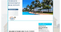 Desktop Screenshot of crbeach.com